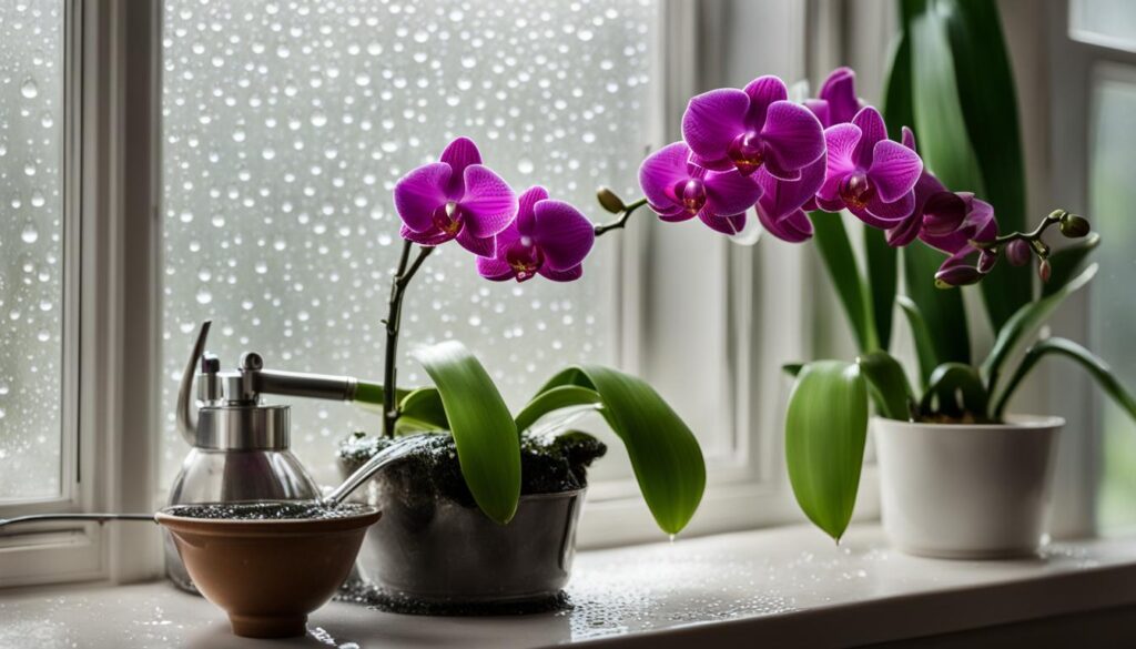 Balanced Orchid Hydration Practices