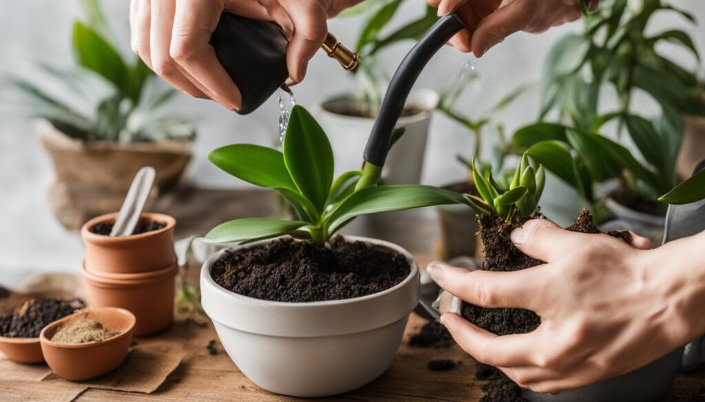 Caring for Repotted Orchids