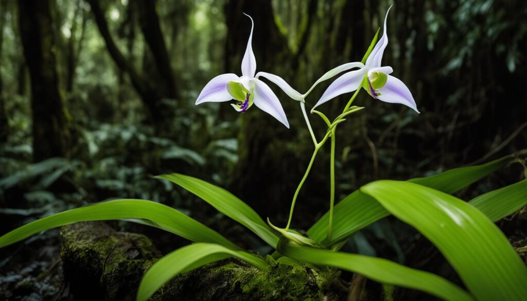 Endangered Ghost Orchid