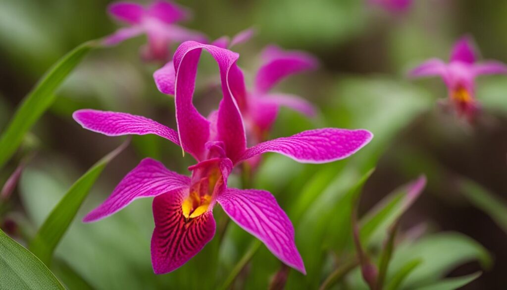 Endangered Monkey Flower Orchid
