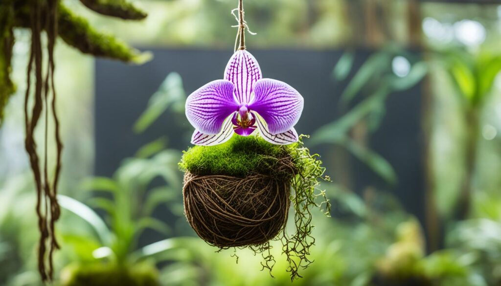 Kokedama Method for Orchid Care