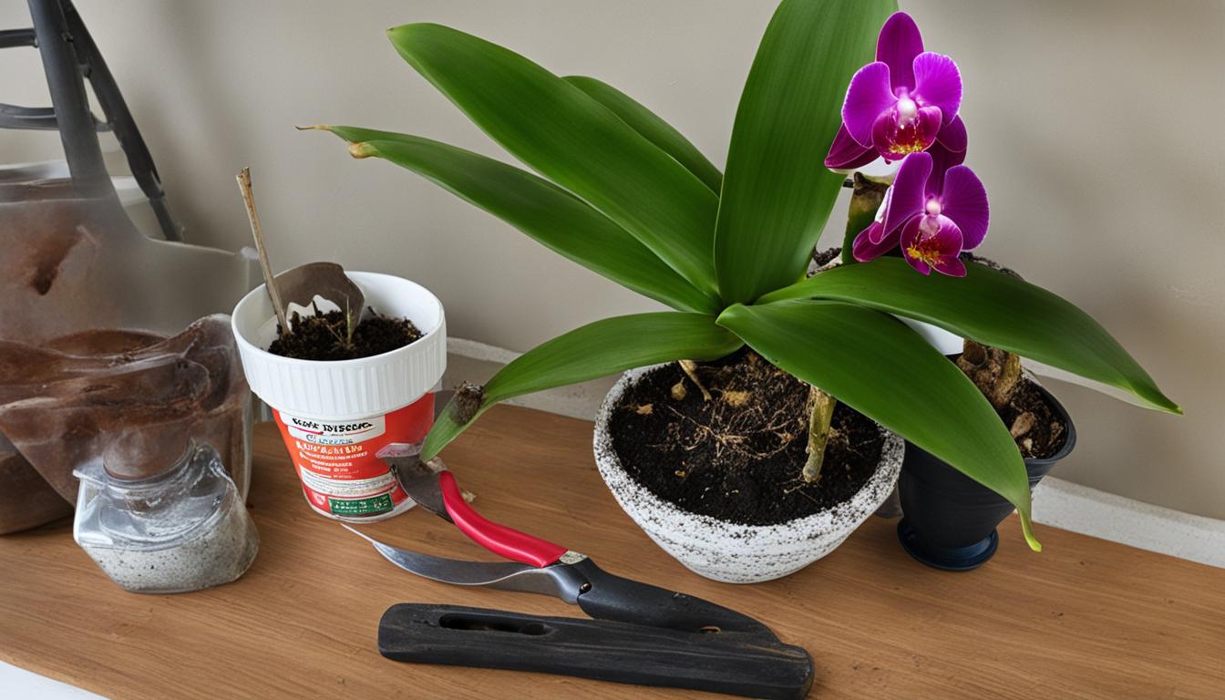 Orchid Keiki Growth