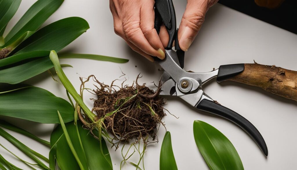 Orchid Pruning Techniques