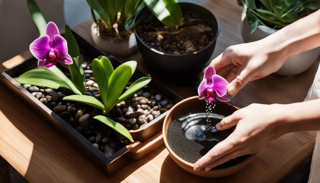 Orchid Watering Techniques