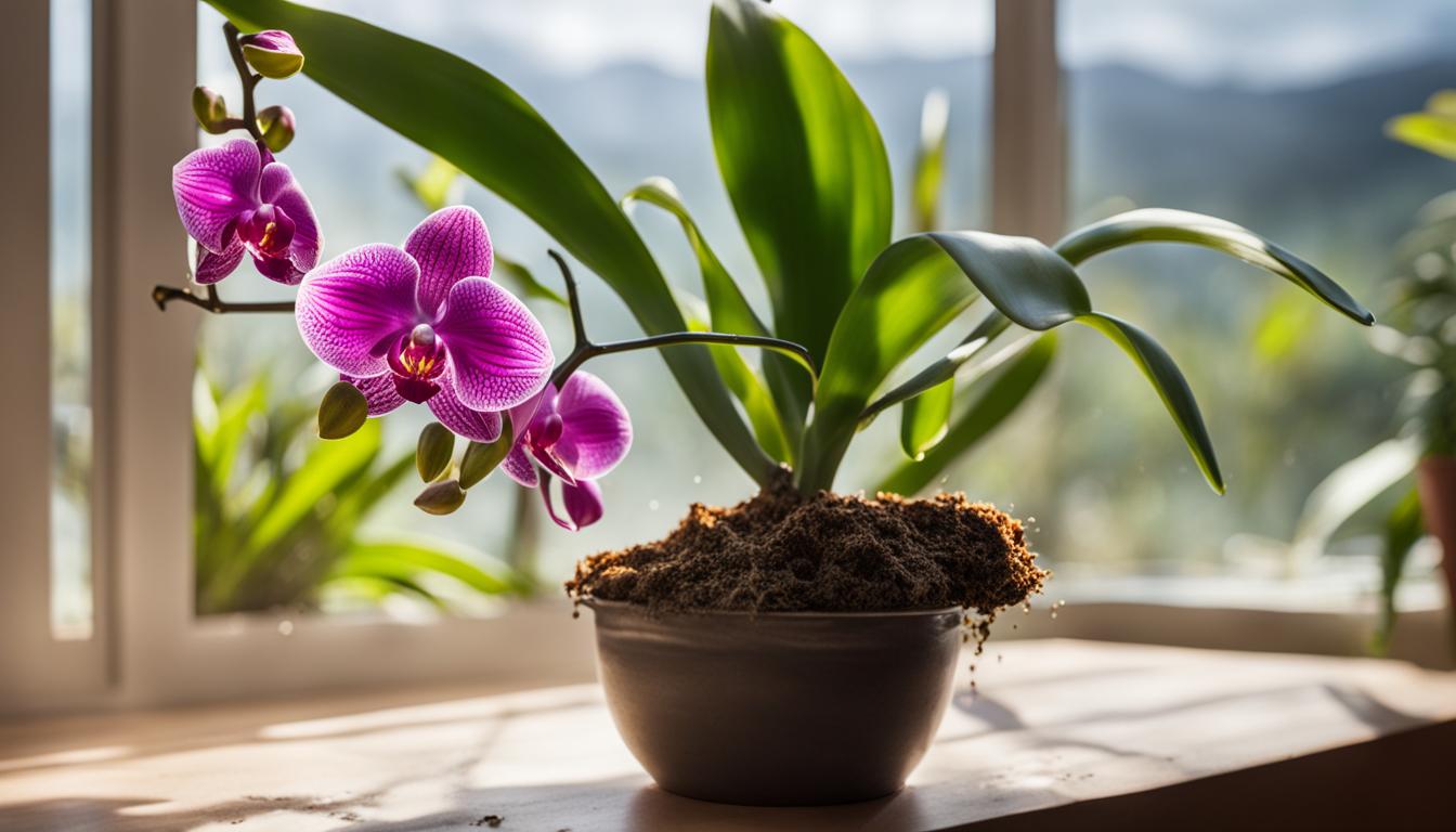 Orchid Watering
