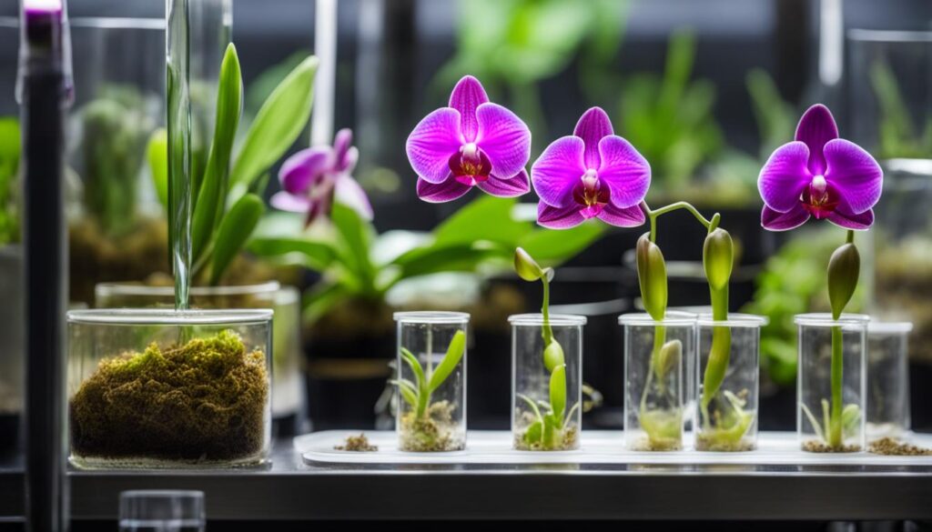 Orchid tissue culture for conservation