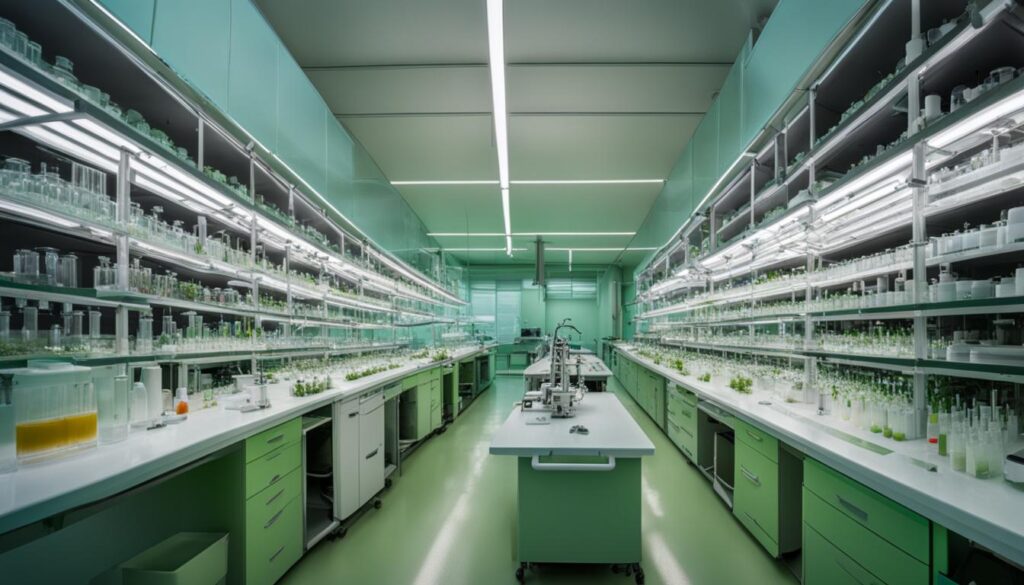 Orchid tissue culture in laboratory settings