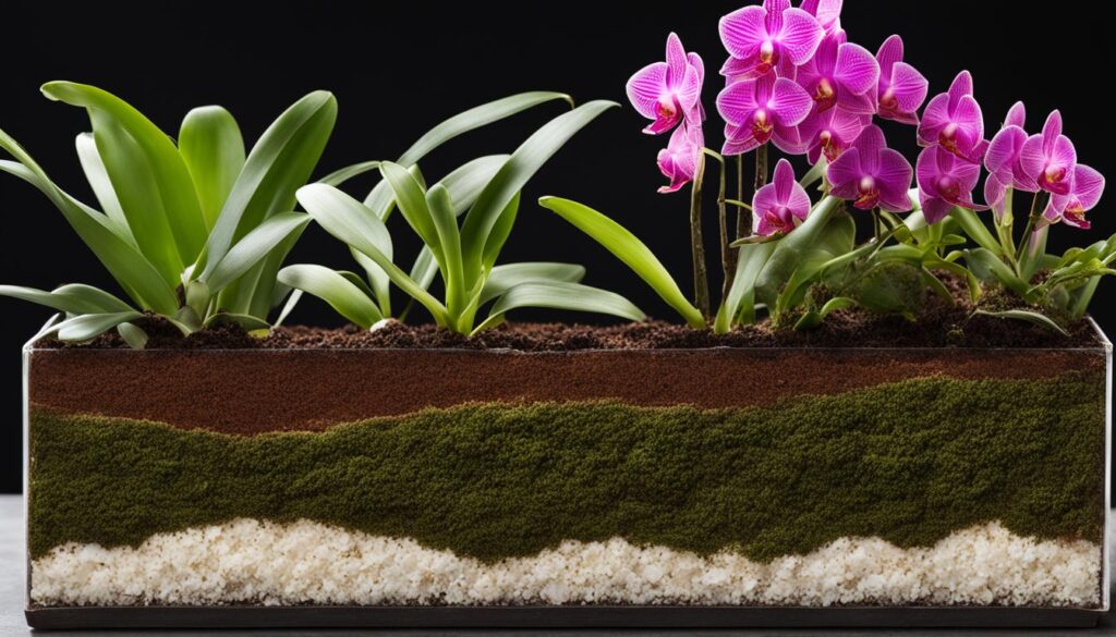 Organic Orchid Soil Composition
