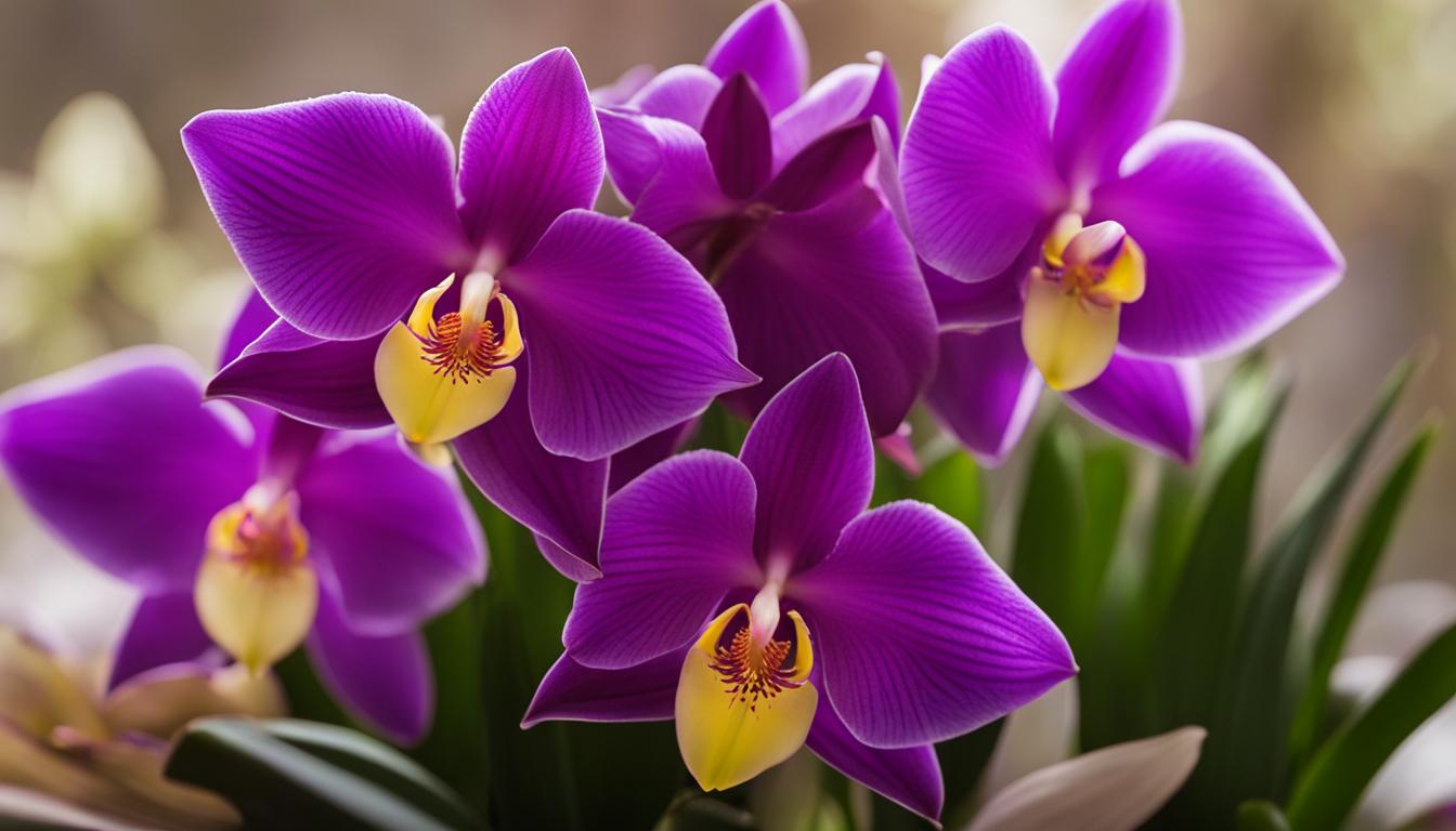 Pleione Orchids