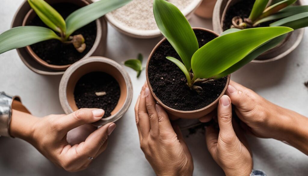 Repotting Orchids Step by Step
