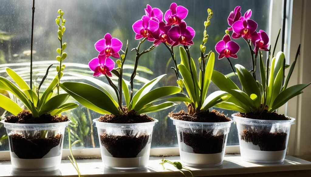 Successful Orchid Cutting Propagation