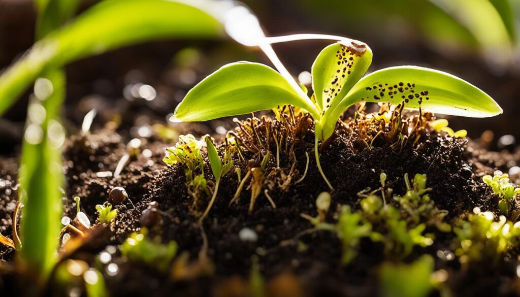 optimal environment for orchid seed germination