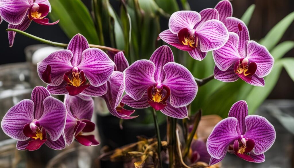 orchid virus symptoms
