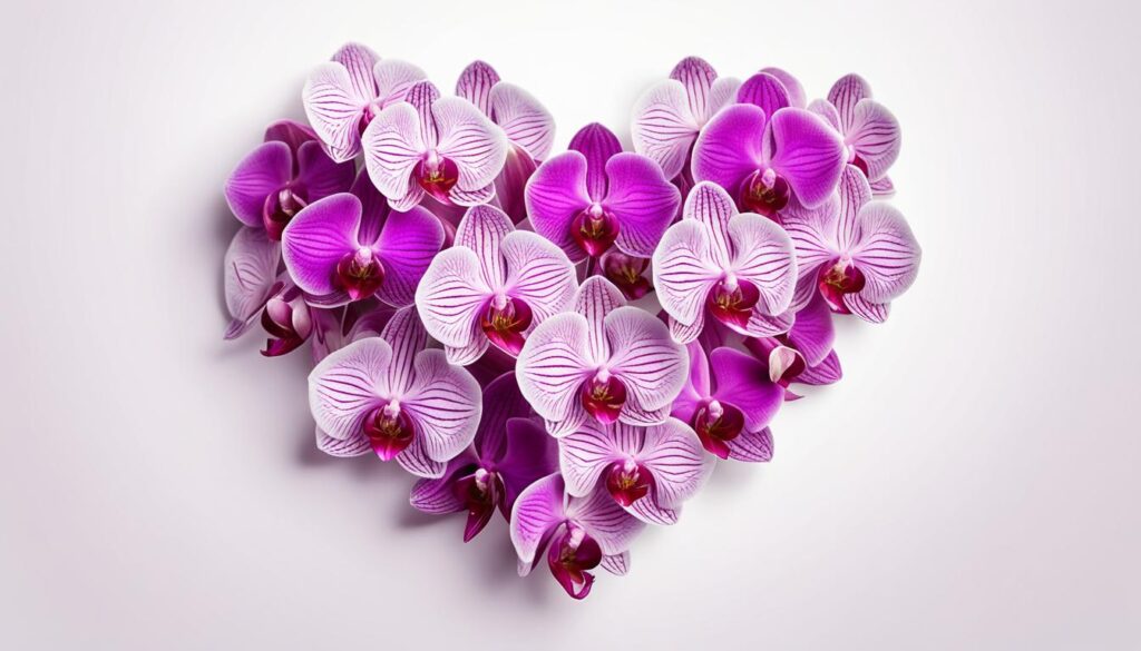orchids represent love