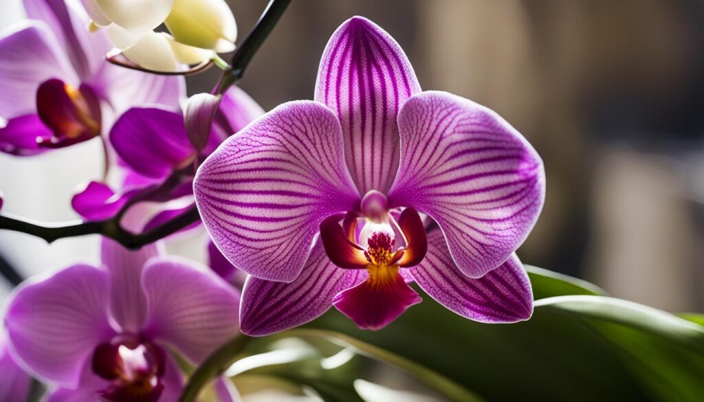 recommended orchid light hours