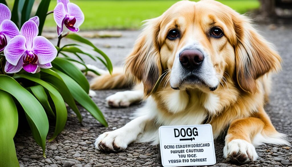 Are orchids poisonous to dogs