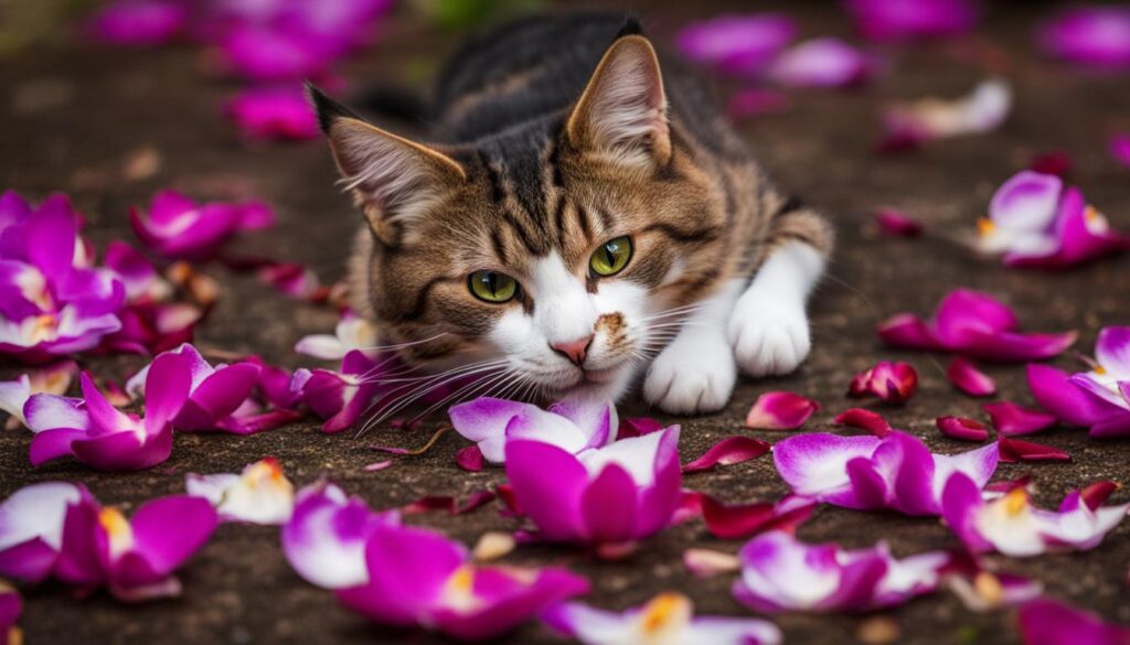 Orchid Poisoning Symptoms in Cats