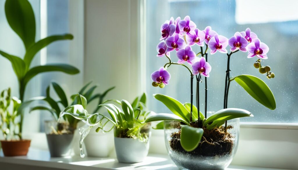 Orchid Post-Repotting Care