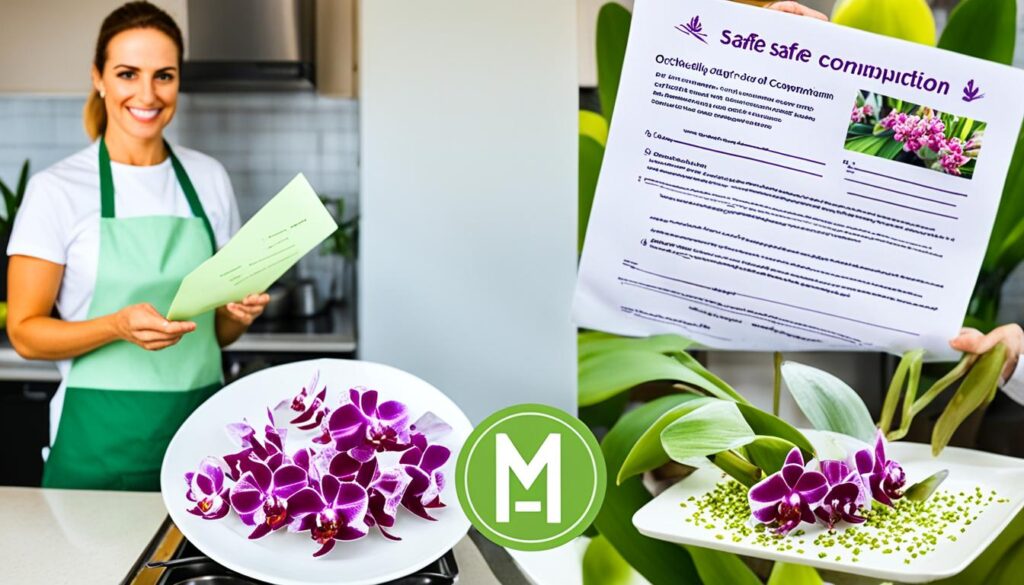 Orchid consumption safety and guidelines