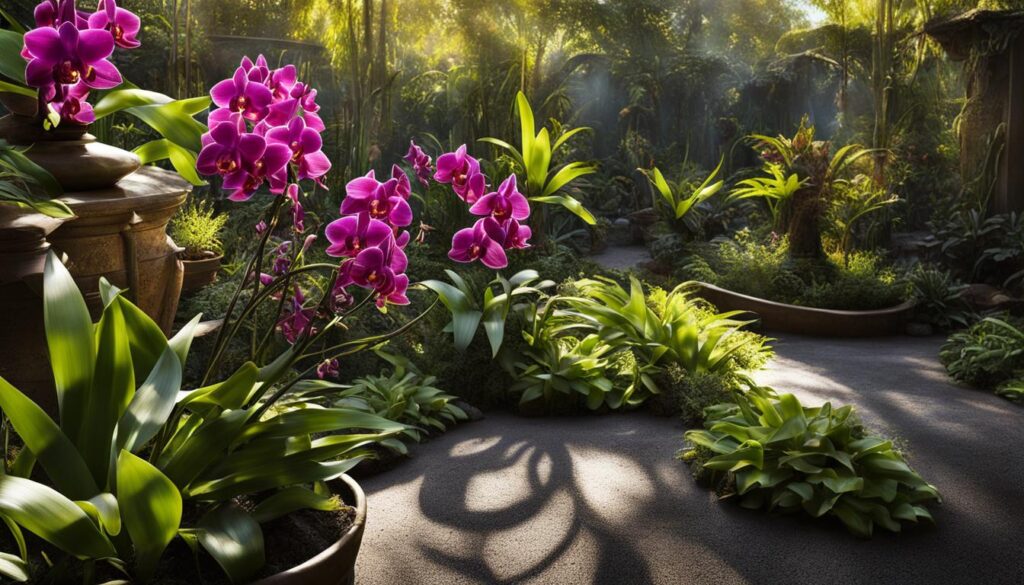 black orchid garden