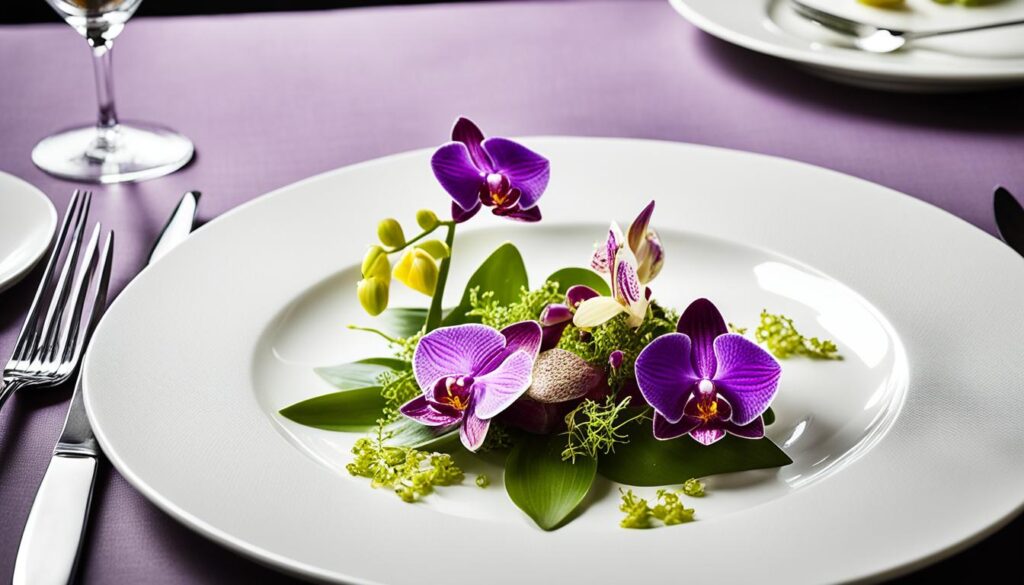 orchid culinary uses