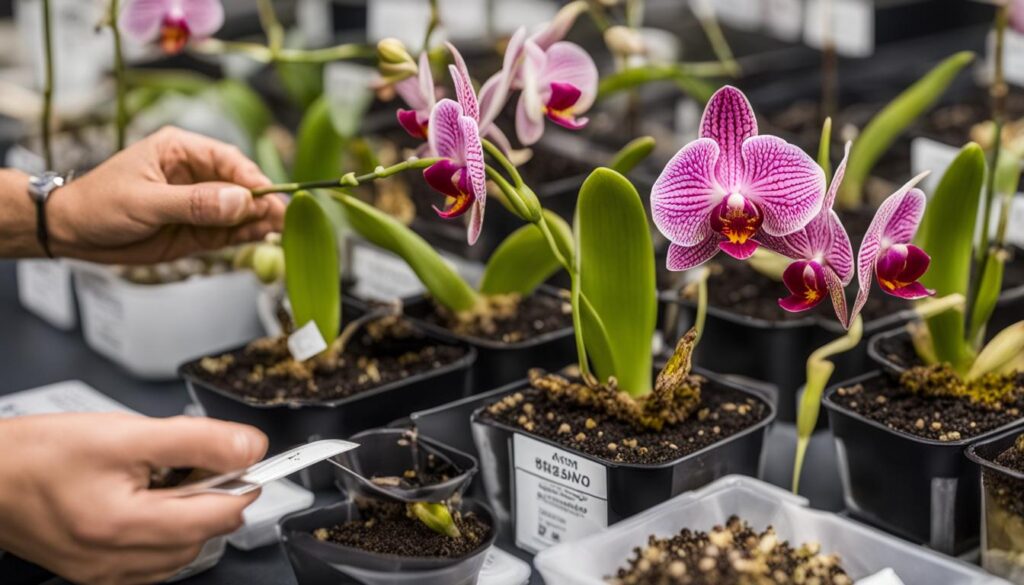 Orchid Hybridization Steps