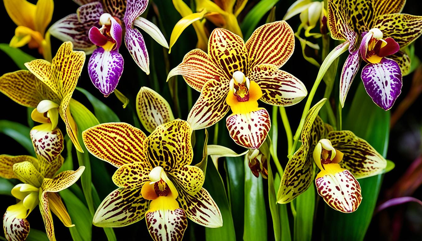 Pleurothallis orchids