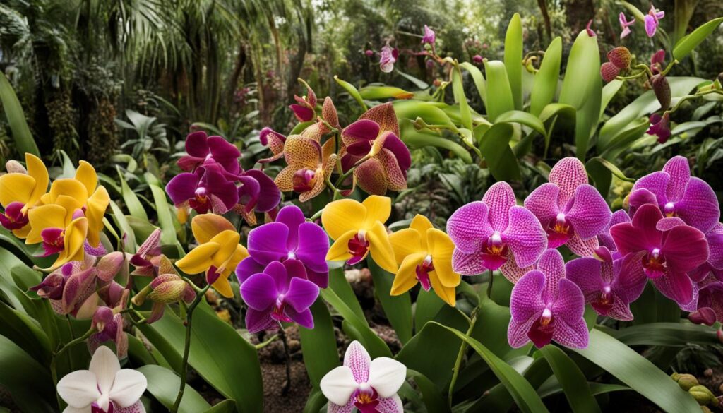 genetic diversity in orchids